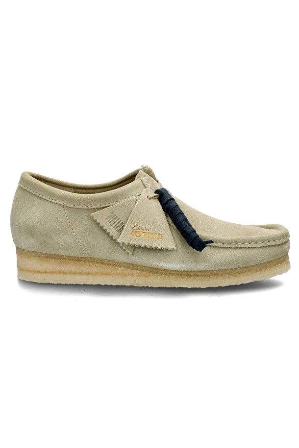 CLARKS - 드레스화 - 클락스 왈라비 스웨이드 로퍼 26155515 MAPLE SUEDE