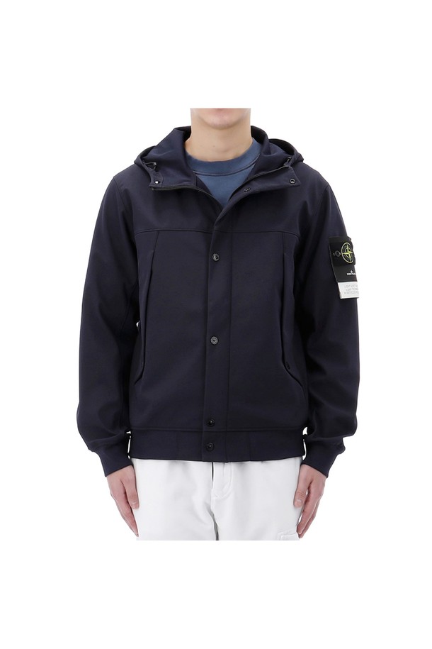 STONE ISLAND - 아노락/바람막이 - 스톤아일랜드 라이트 소프트 쉘 자켓 801540227 V0020