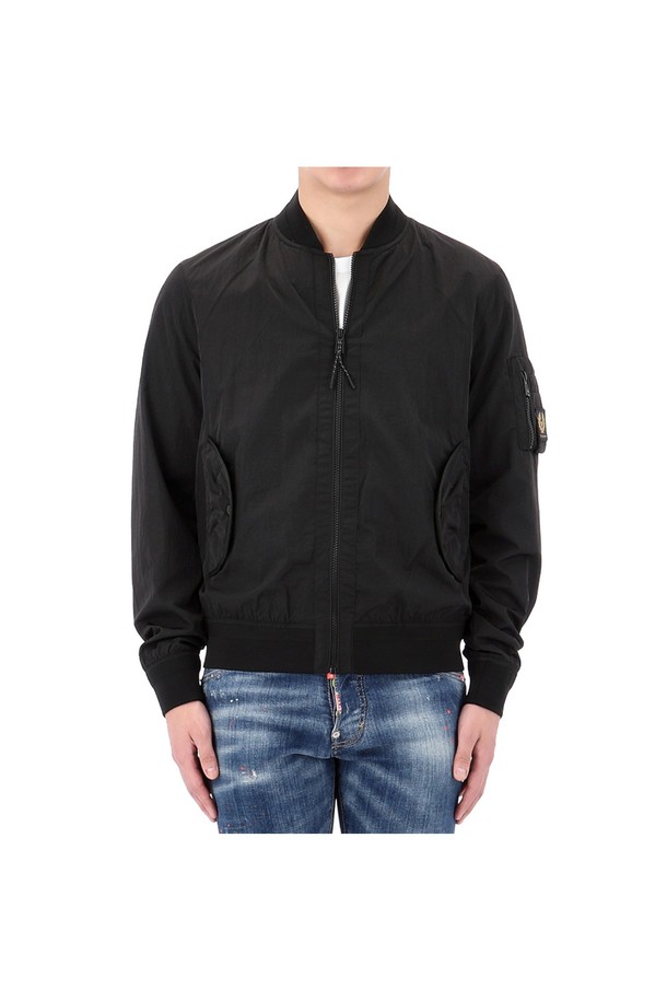 BELSTAFF - 블루종/점퍼 - 벨스타프 게스트 자켓 104751 BLACK