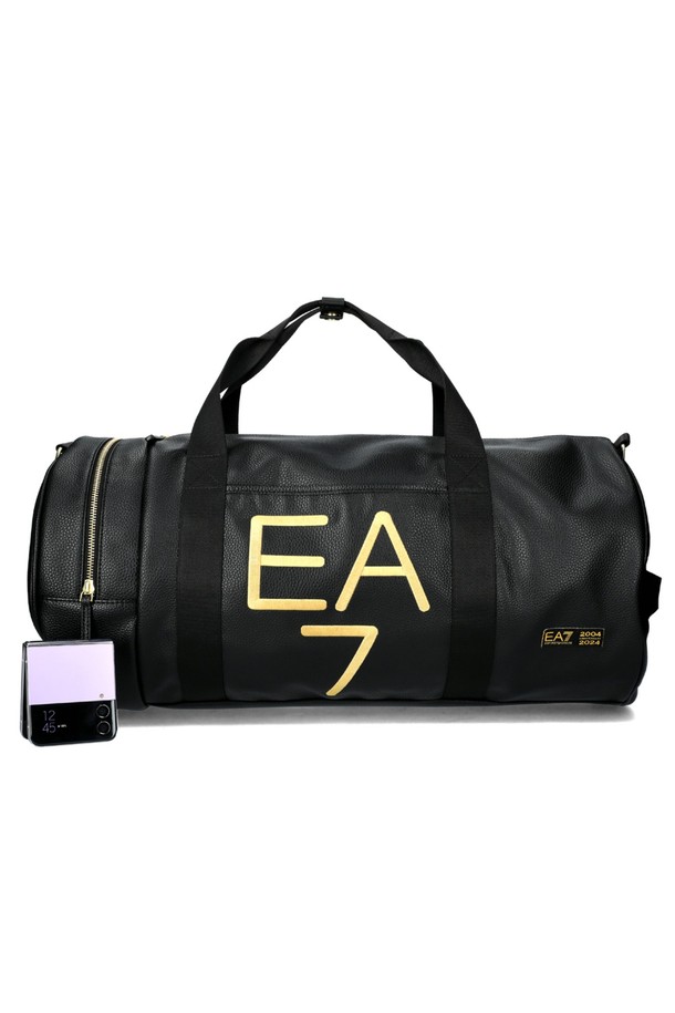 EMPORIO ARMANI - 토트백 - 아르마니 EA7 골든 로고 더플백 279505 4R929 00020