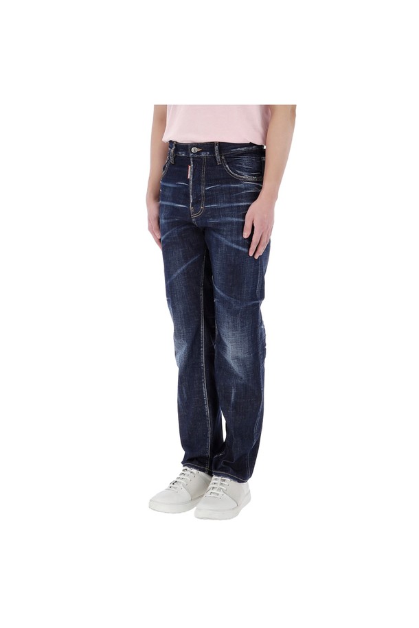 Dsquared2 - 데님 - 디스퀘어드 데님 스트레이트 팬츠 S74LB1422 470