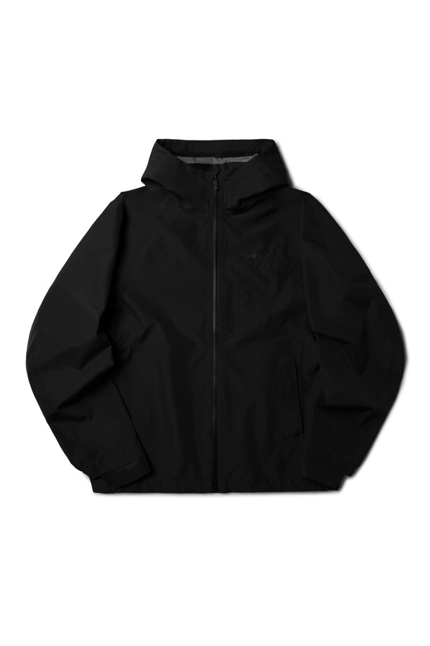 BROMPTON LONDON - 블루종/점퍼 - SEAM SEALING FULL ZIP JUMPER - BLACK (P233UJP110)