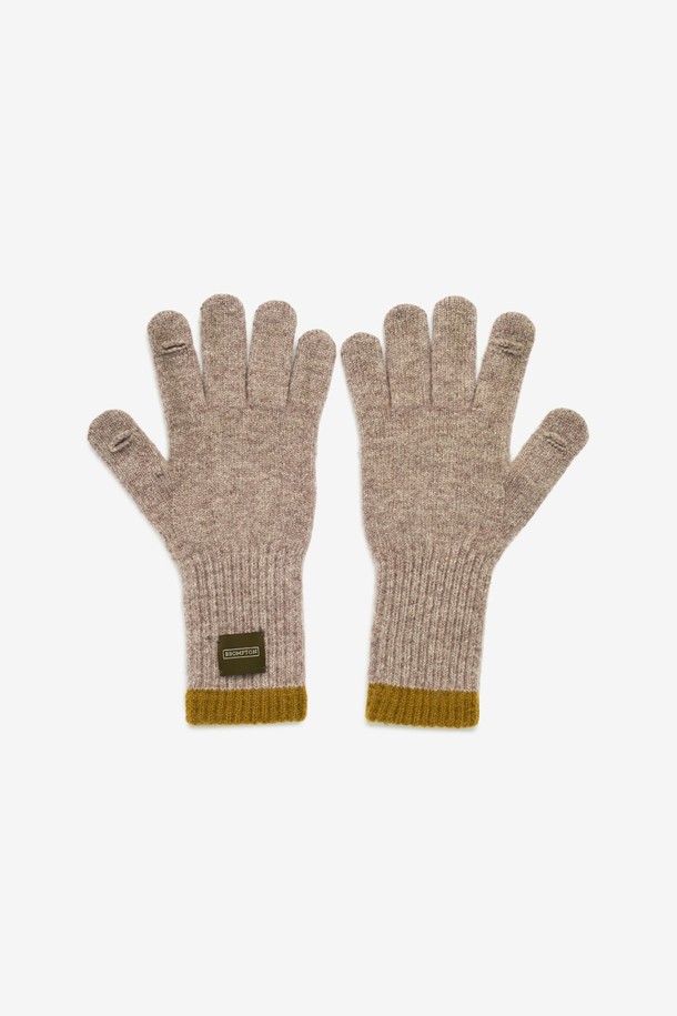 BROMPTON LONDON - 장갑 - BROMPTON KNIT GLOVES - BEIGE (P234AGL210)