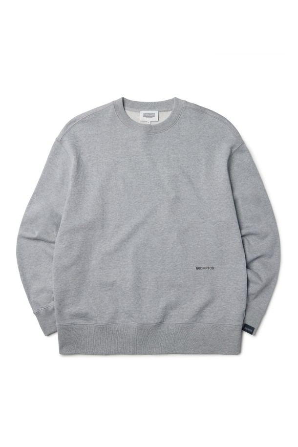 BROMPTON LONDON - 스웨트셔츠 - LOGO SWEATSHIRT - M/GREY (P233UTS232)