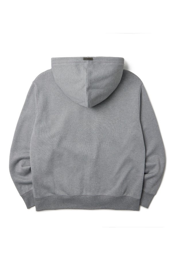 BROMPTON LONDON - 후디 - BASIC FULL ZIP HOODY - M/GREY (P233UFT237)