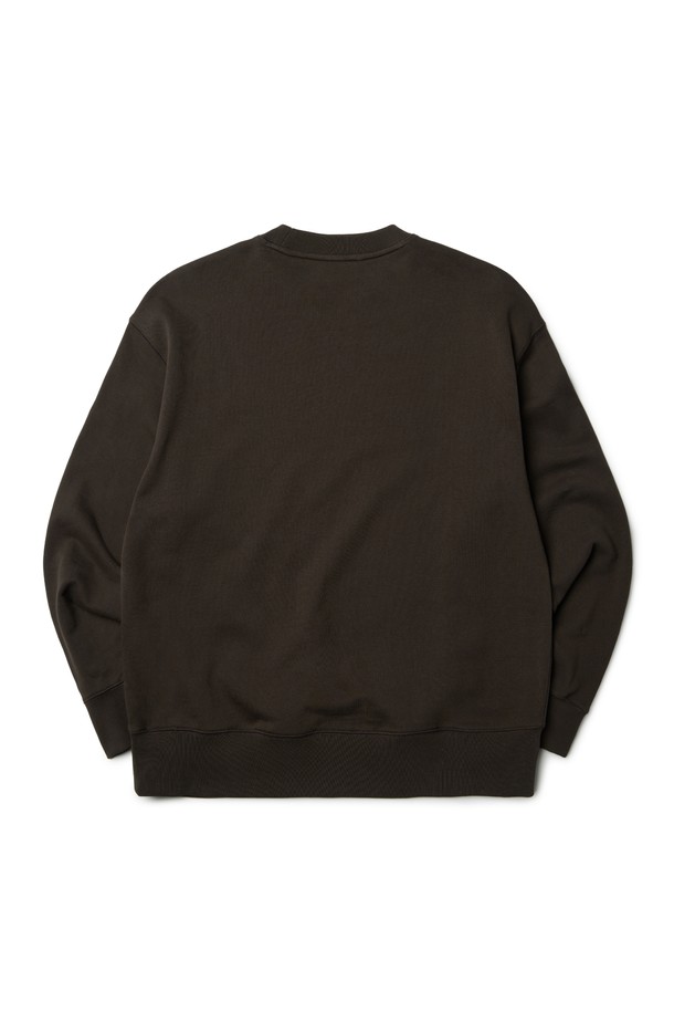 BROMPTON LONDON - 스웨트셔츠 - LOGO SWEATSHIRT - BROWN (P233UTS232)