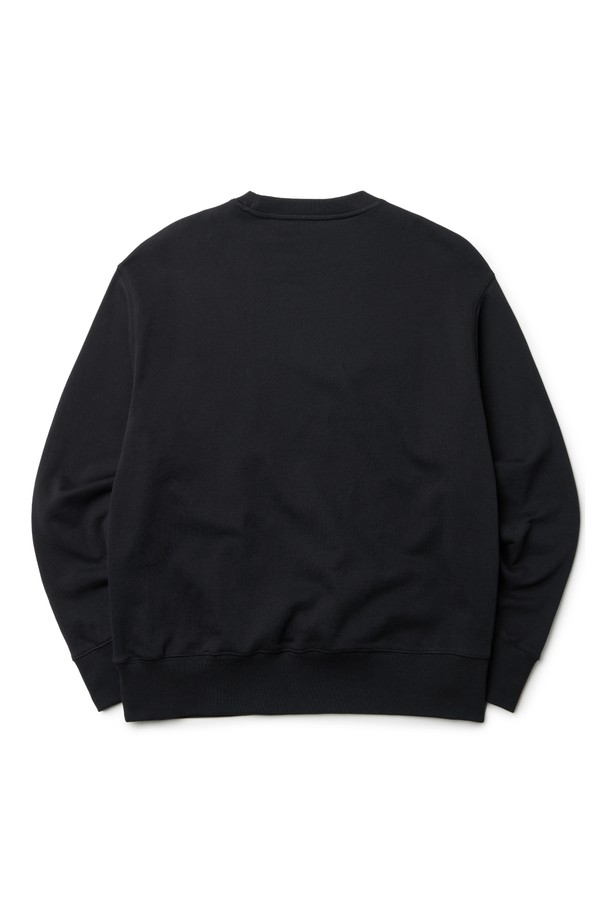 BROMPTON LONDON - 스웨트셔츠 - LOGO SWEATSHIRT - BLACK (P233UTS232)