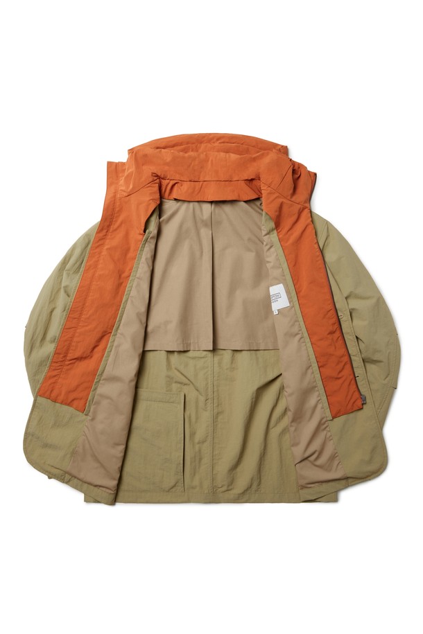 BROMPTON LONDON - 수트/블레이저자켓 - NYLON SET HOOD DETACHABLE JACKET - BEIGE (P233MJK220)