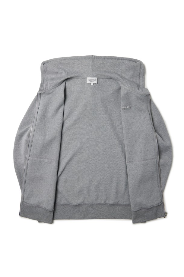 BROMPTON LONDON - 후디 - BASIC FULL ZIP HOODY - M/GREY (P233UFT237)