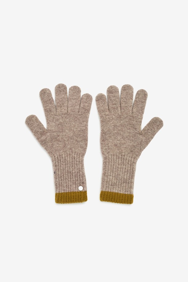 BROMPTON LONDON - 장갑 - BROMPTON KNIT GLOVES - BEIGE (P234AGL210)