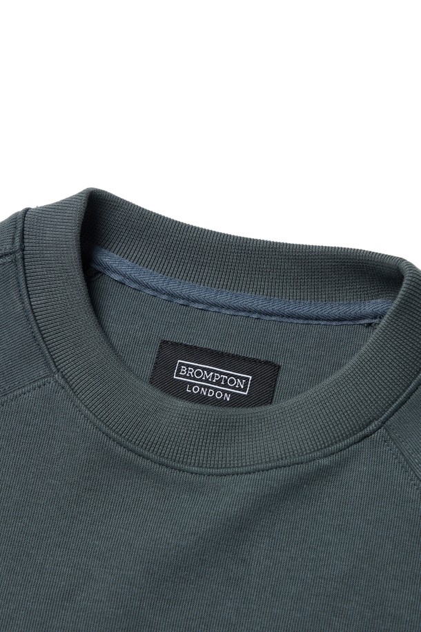 BROMPTON LONDON - 긴팔티셔츠 / 후디 - W SIDE CUT OUT SWEATSHIRT - GREY (P233WTS150)