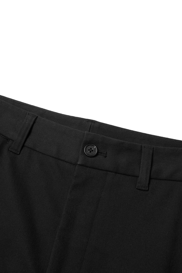 BROMPTON LONDON - 캐주얼팬츠 - BASIC COTTON TROUSERS - BLACK (P234MPT225)