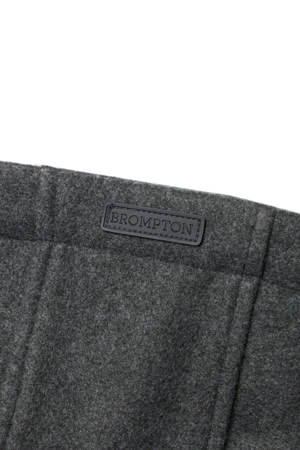 BROMPTON LONDON - 후디 - WOOL HALF ZIP HOODY - DGREY (P233UTS236)