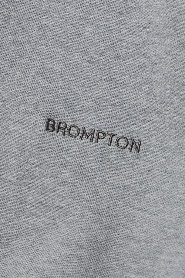 BROMPTON LONDON - 스웨트셔츠 - LOGO SWEATSHIRT - M/GREY (P233UTS232)