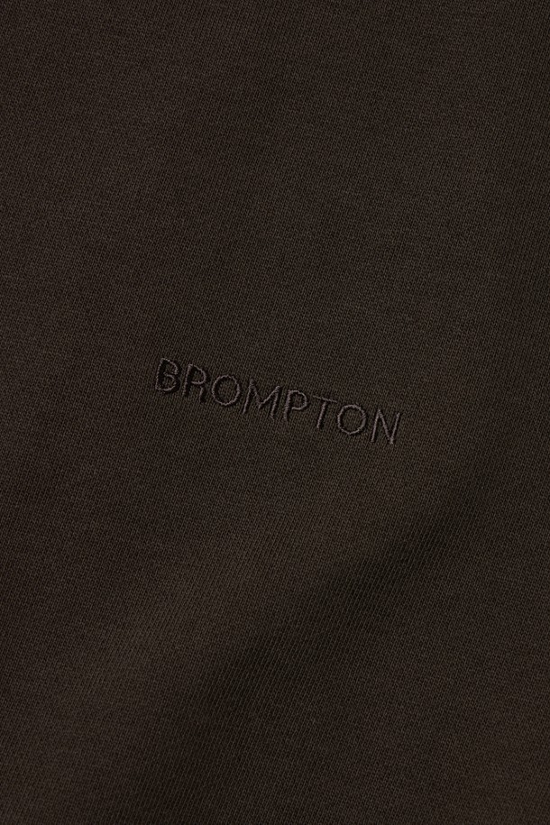 BROMPTON LONDON - 스웨트셔츠 - LOGO SWEATSHIRT - BROWN (P233UTS232)