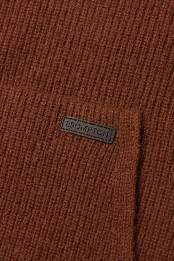 BROMPTON LONDON - 스웨터 - ALPACA HOOD SWEATER - ORANGE (P234UKT225)