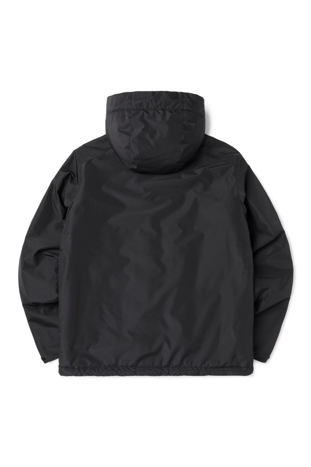 BROMPTON LONDON - 블루종/점퍼 - LIGHTWEIGHT HOOD FULL ZIP JUMPER - BLACK (P233UPD110)