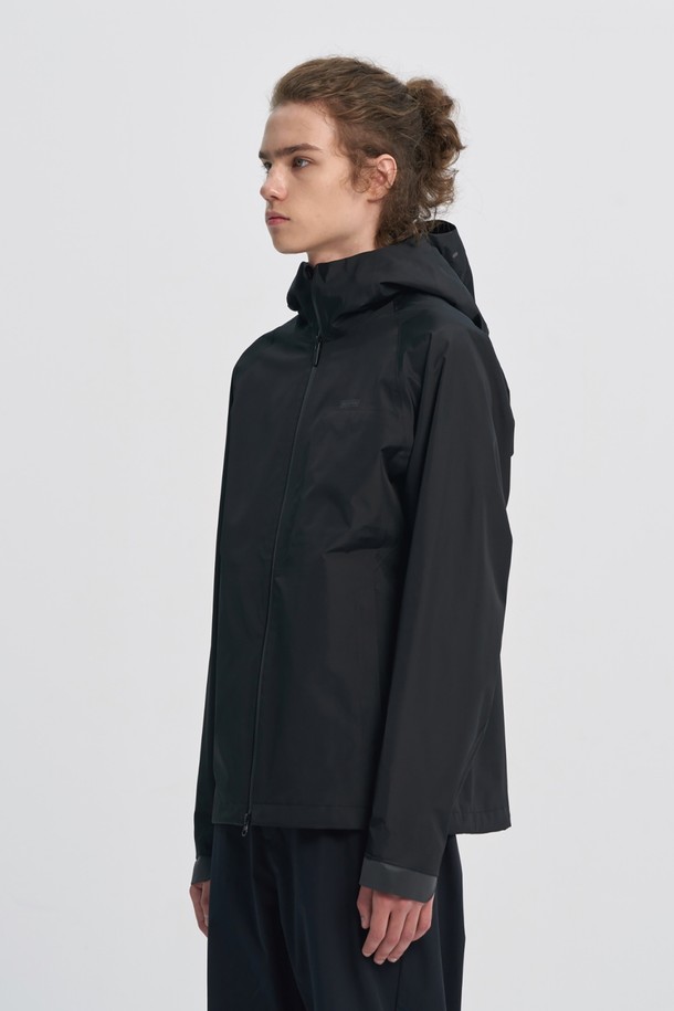 BROMPTON LONDON - 블루종/점퍼 - SEAM SEALING FULL ZIP JUMPER - BLACK (P233UJP110)