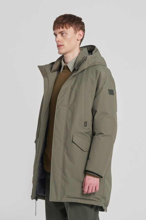 BROMPTON LONDON - 다운/패딩 - FISHTAIL CODURA 100 GOOSE PARKA - F/KHAKI (P234MDW223)