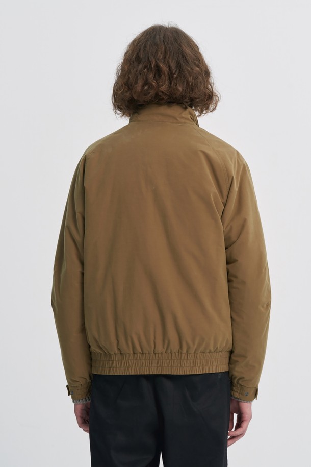 BROMPTON LONDON - 사파리/필드자켓 - LIGHT WAX HARRINGTON JACKET - BEIGE (P233MJP220)