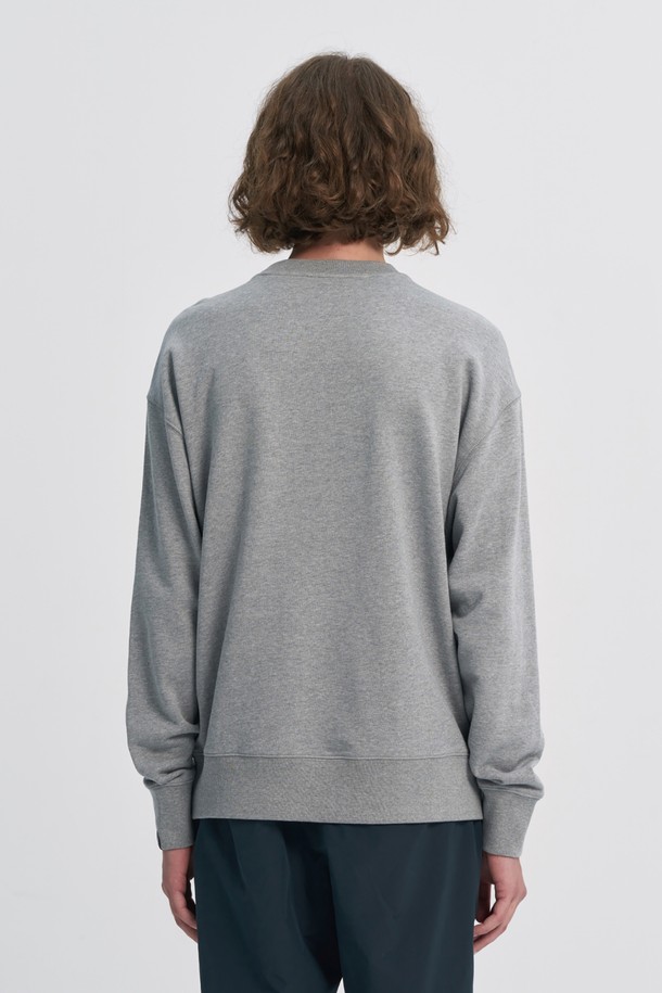 BROMPTON LONDON - 스웨트셔츠 - LOGO SWEATSHIRT - M/GREY (P233UTS232)