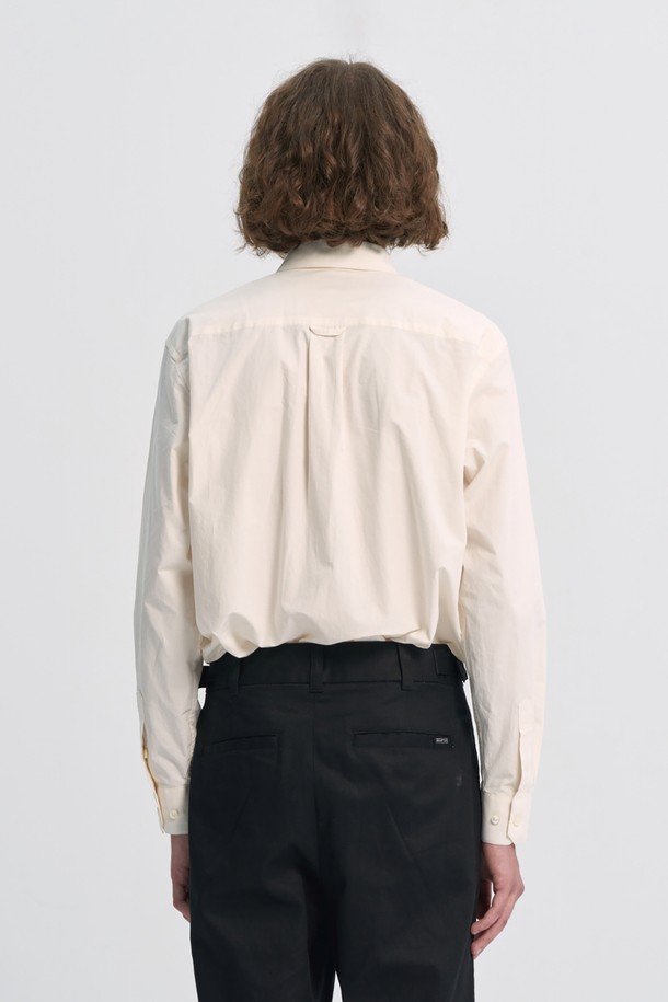 BROMPTON LONDON - 긴팔셔츠 - BASIC COTTON POCKET SHIRT - WHITE (P233MSH220)