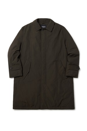 SINGLE BREASTED CAR COAT - DBROWN (P233UCT110)