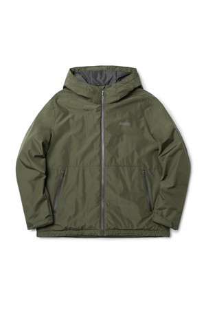 LIGHTWEIGHT HOOD FULL ZIP JUMPER - KHAKI (P233UPD110)