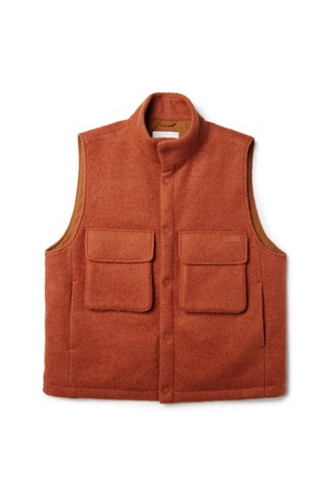 HIGH NECK VEST - ORANGE (P233MPV220)