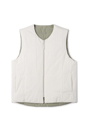 LIGHTWEIGHT REVERSIBLE VEST2 - IVORY (P233MPV102)