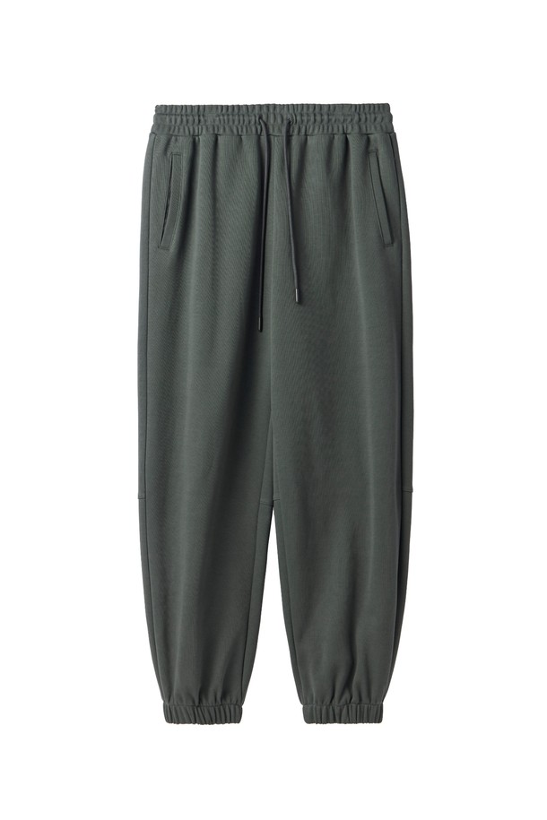 BROMPTON LONDON - 조거/스웨트팬츠 - TRAINING JOGGER-FIT TROUSERS - D/GREEN (P241UPT135)