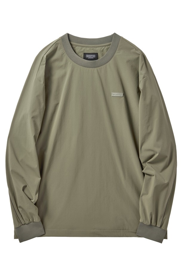 BROMPTON LONDON - 스웨트셔츠 - CODURA WOOVEN T-SHIRT - KHAKI (P241UTS130)