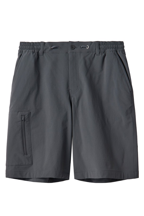 BROMPTON LONDON - 팬츠 - CODURA STRETCH SET SHORTS - D/GREY (P242UHP130)