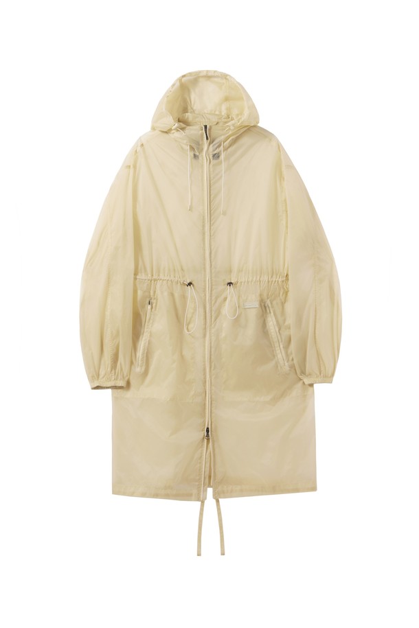 BROMPTON LONDON - 코트 - W SHEER TRENCH PACKABLE COAT - IVORY (P242WCT351)