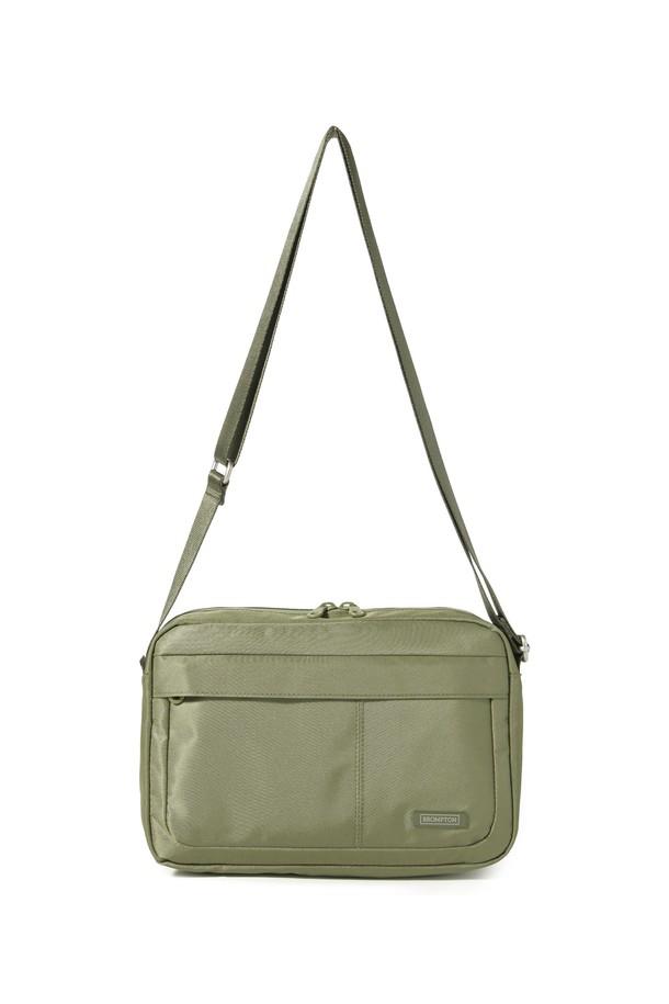 BROMPTON LONDON - 숄더/크로스백 - COMMUTER SQUARE CROSS BAG - KHAKI (P245ACR104)