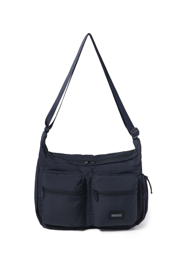 BROMPTON LONDON - 숄더/크로스백 - TWO POCKET HOBO BAG - D/NAVY (P245ACR202)