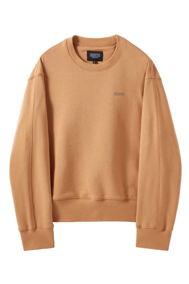 BROMPTON LONDON - 스웻셔츠 - W CITY SWEAT CREWNECK SHIRT - APRICOT (P244WSW302)