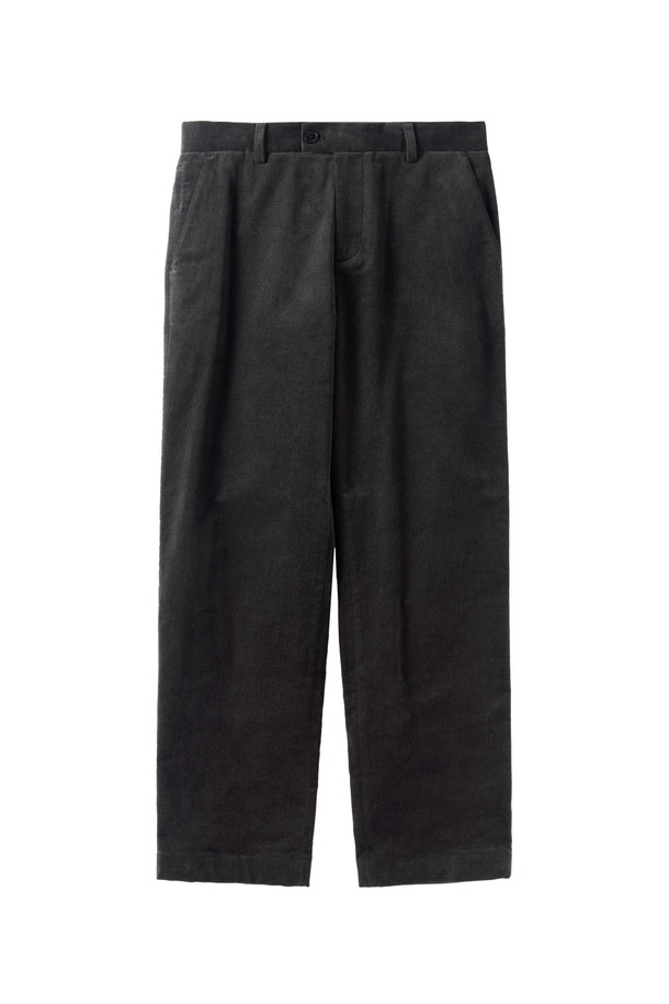 BROMPTON LONDON - 캐주얼팬츠 - MOLESKIN SET TROUSERS - CHARCOAL (P244MPT531)