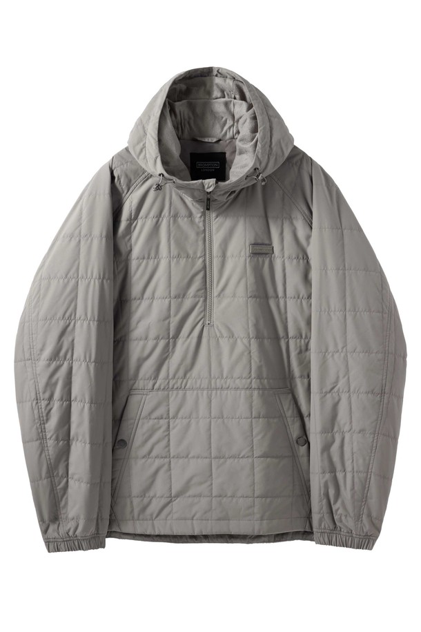 BROMPTON LONDON - 블루종/점퍼 - EXPLORE QUILTED ANORAK - MOCHA (P244UPD132)