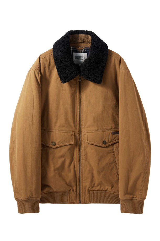 BROMPTON LONDON - 블루종/점퍼 - GREENFORD COLLAR BLOUSON - D/BEIGE (P244UPD408)