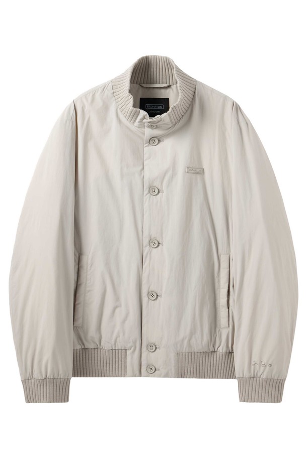 BROMPTON LONDON - 다운/패딩 - AEROWARM HIGH NECK BOMBER - IVORY (P244MDW203)