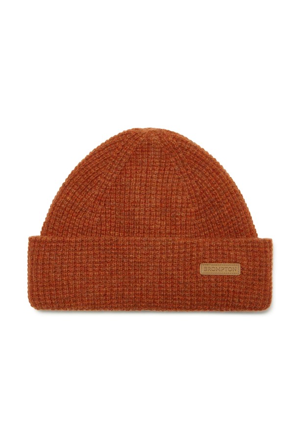 BROMPTON LONDON - 모자 - WOOL BLEND BEANIE - ORANGE (P244AHA214)