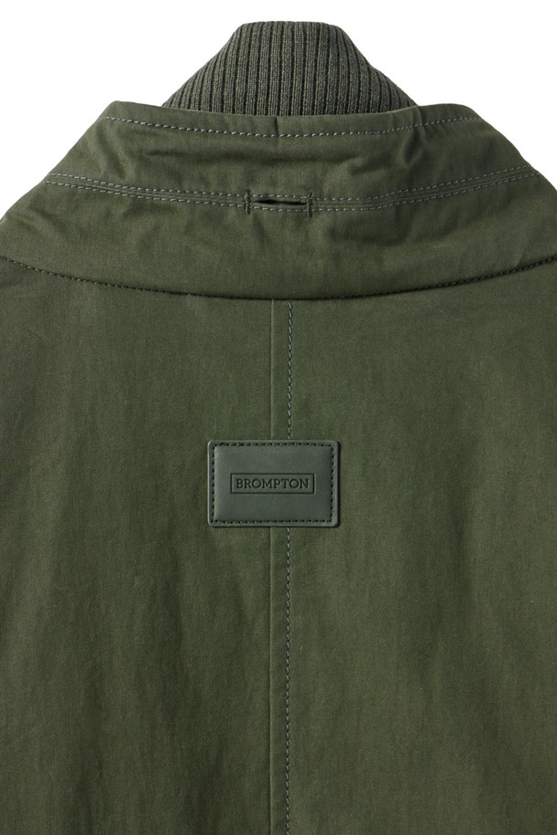 BROMPTON LONDON - 코트 - GREENFORD DETACHABLE LINER LONG FIELD JACKET - KHAKI (P244MCT510)