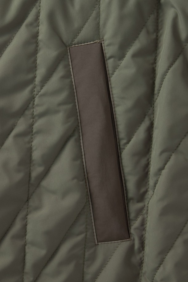 BROMPTON LONDON - 코트 - W EXPLORE QUILTED COAT - BROWN (P244WPD333)