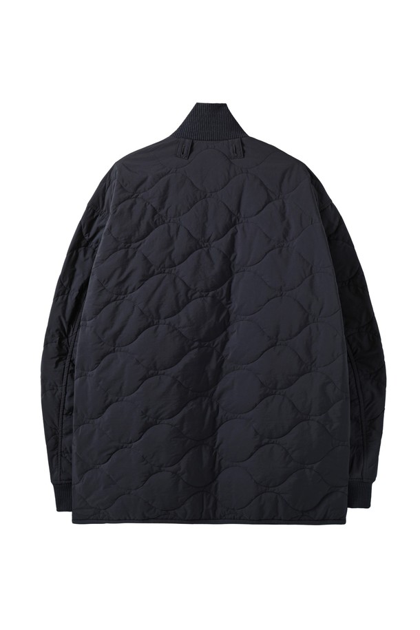 BROMPTON LONDON - 코트 - GREENFORD DETACHABLE LINER LONG FIELD JACKET - D/NAVY (P244MCT510)