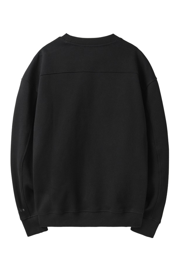 BROMPTON LONDON - 스웨트셔츠 - JACQUARD SWEATSHIRT - BLACK (P241USW405)