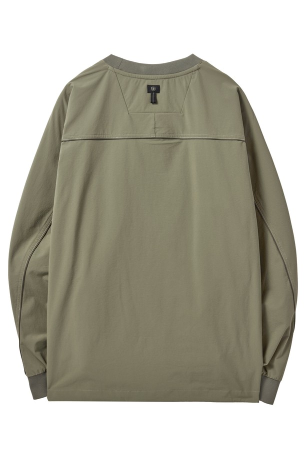 BROMPTON LONDON - 스웨트셔츠 - CODURA WOOVEN T-SHIRT - KHAKI (P241UTS130)