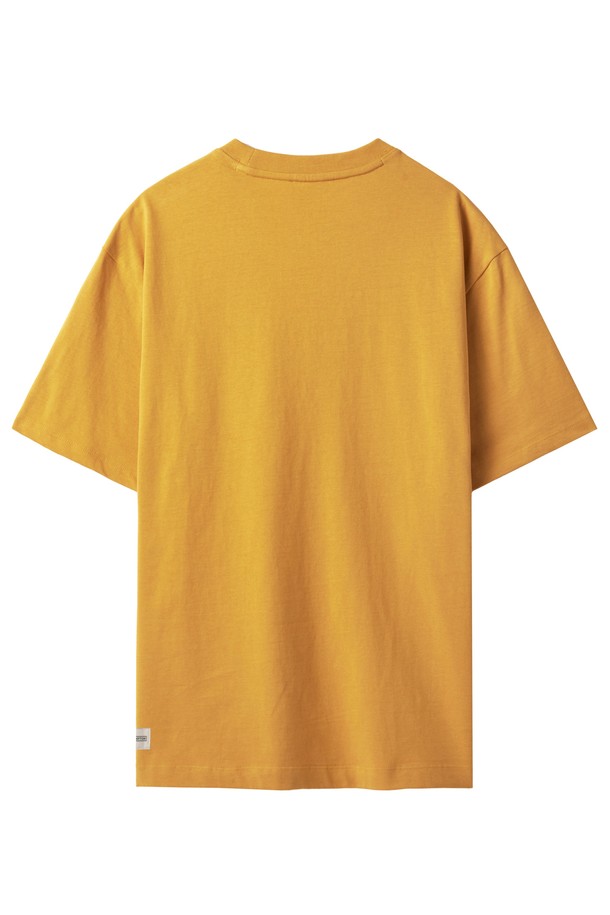 BROMPTON LONDON - 반팔티셔츠 - CYCLING GRAPHIC T-SHIRT - YELLOW (P242UTS413)