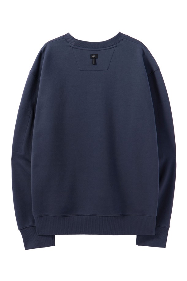 BROMPTON LONDON - 스웨트셔츠 - COMMUTER BASIC SWEATSHIRT - NAVY (P241USW103)