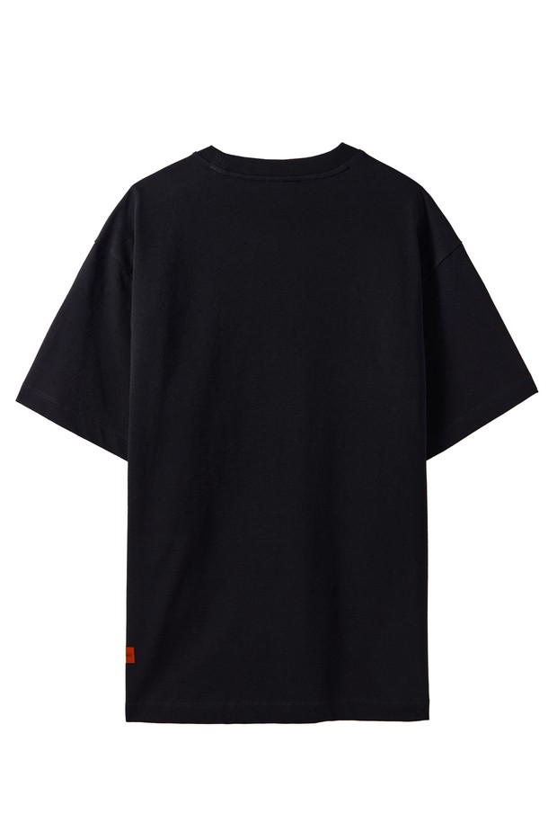 BROMPTON LONDON - 반팔티셔츠 - 1975 BROMPTON LOGO T-SHIRT - BLACK (P242UTS411)